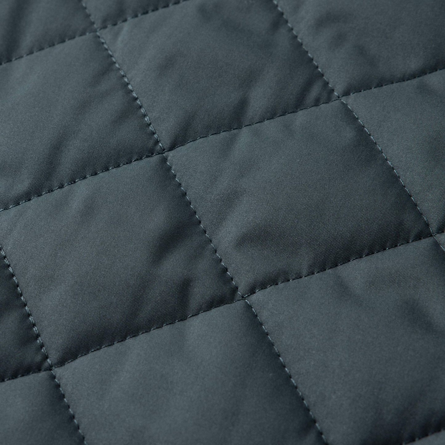 CHAQUETA DE FORRO POLAR A ROMBOS