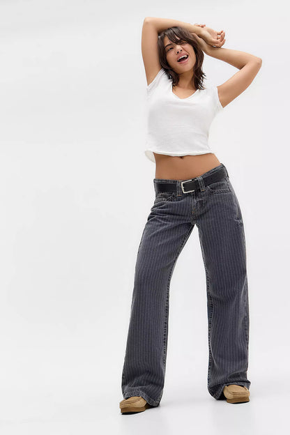 Ophelia™ | Pantalón Recto Corte Amplio Caída Fluida