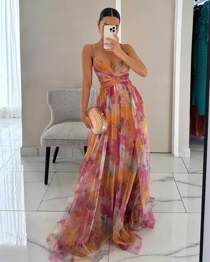Martina™ | Vestido maxi floral encantador