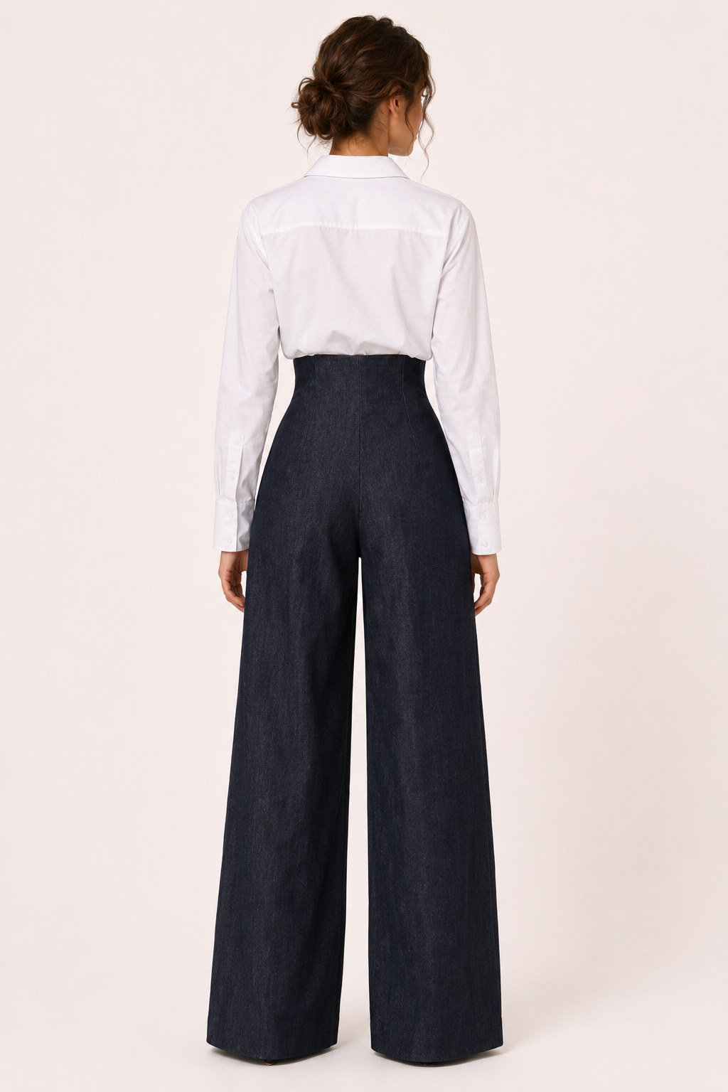 Elara™ | Pantalón Pierna Ancha Caída Fluida