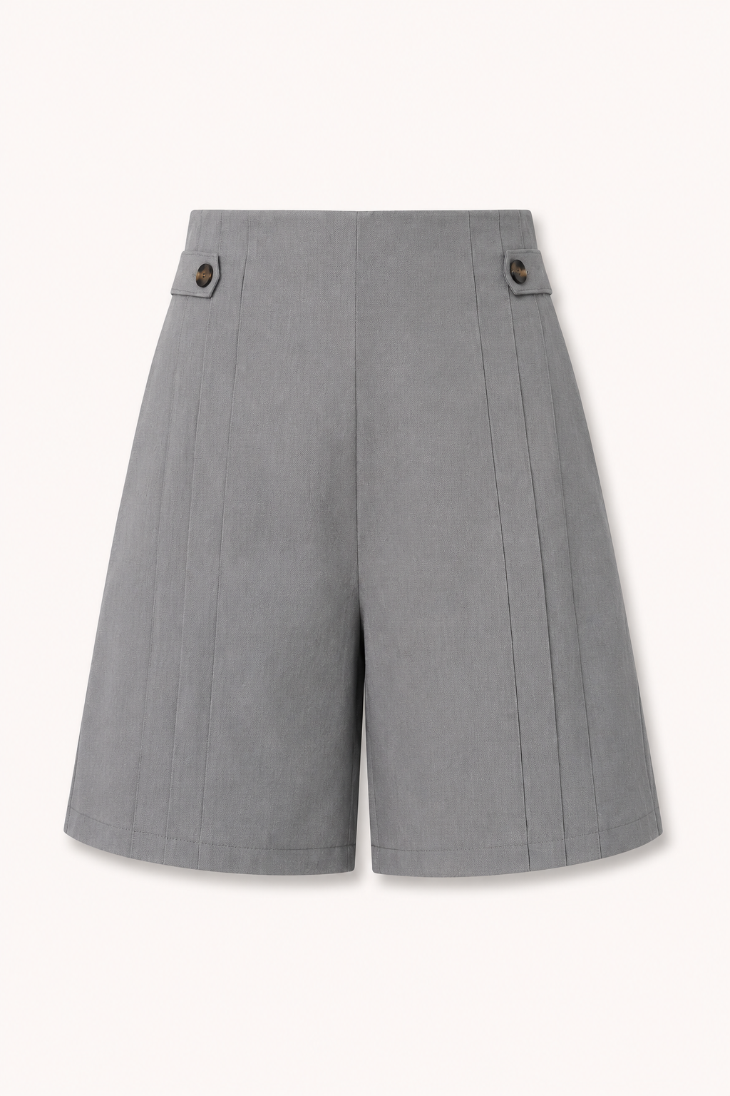 Maren™ | Short Tiro Alto con Botones Laterales