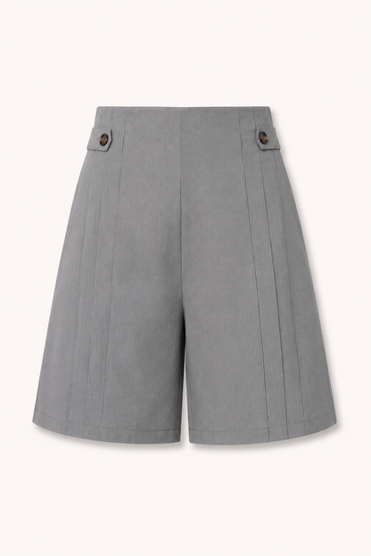 Maren™ | Short Tiro Alto con Botones Laterales