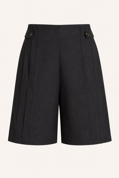 Maren™ | Short Tiro Alto con Botones Laterales