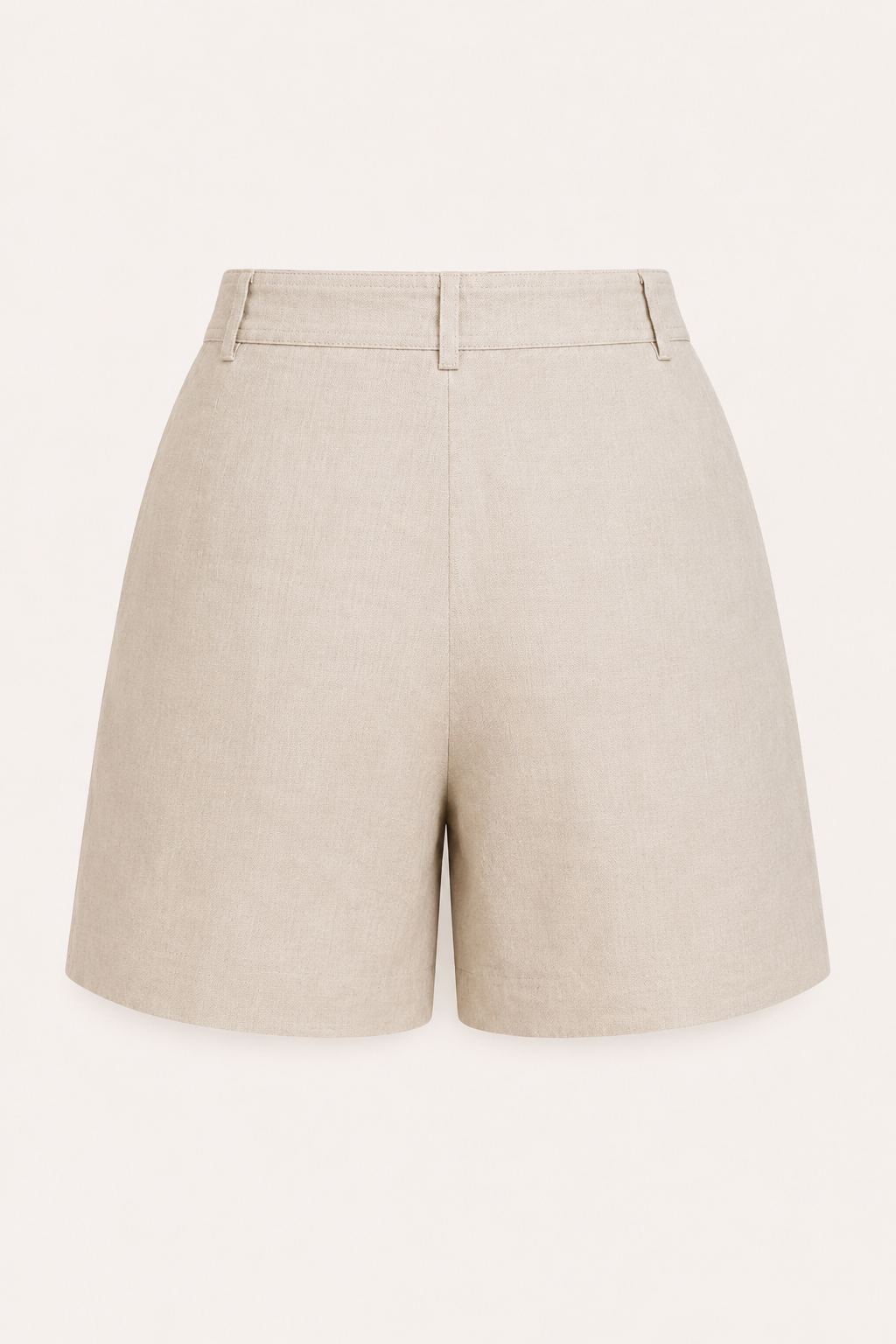 Holly™ | Short de Lino con Trabillas y Cinturón