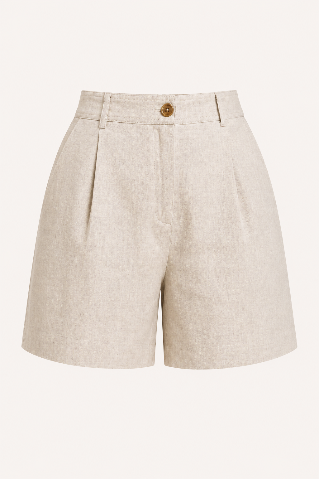 Holly™ | Short de Lino con Trabillas y Cinturón