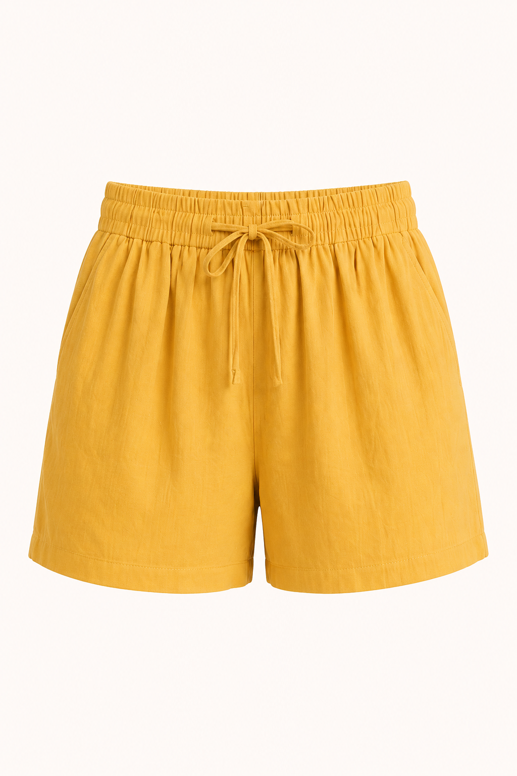 Anja™ | Short de Lino con Cordón