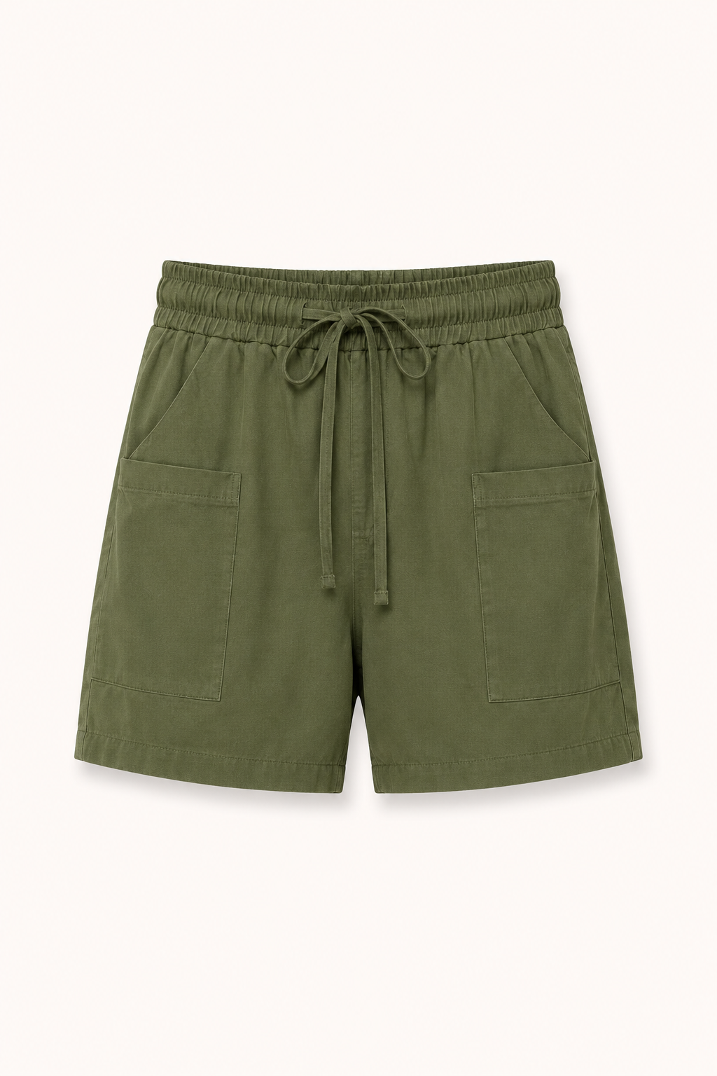 Lanni™ | Short Cintura Elástica con Lazo y Bolsillos