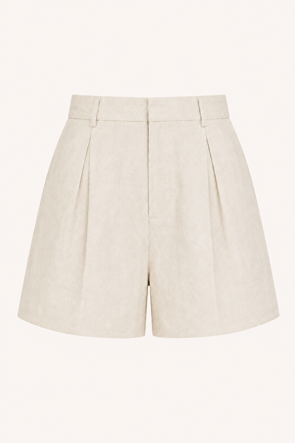 Holly™ | Short de Lino con Trabillas y Cinturón