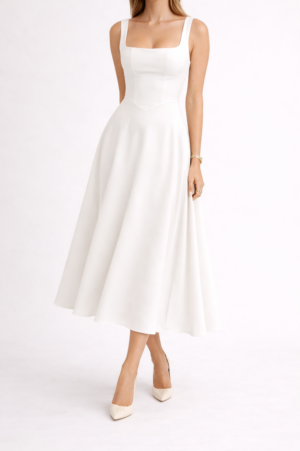 Alicia™ | Vestido Midi de Verano