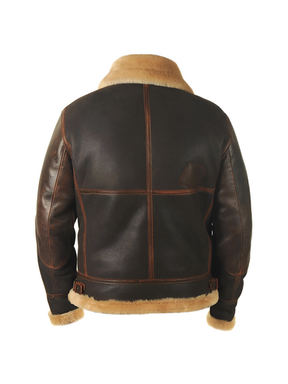 CHAQUETA CLÁSICA DE AVIADOR