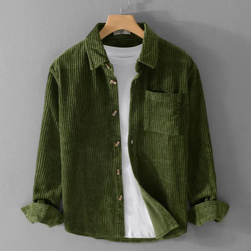CAMISA DE VELVET A RAYAS