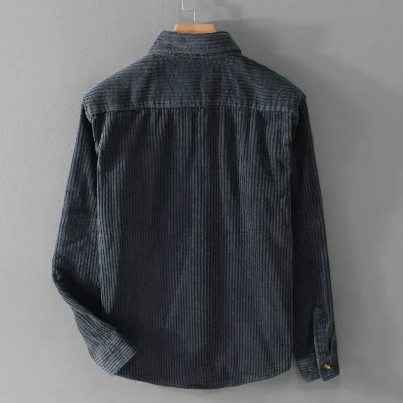 CAMISA DE VELVET A RAYAS