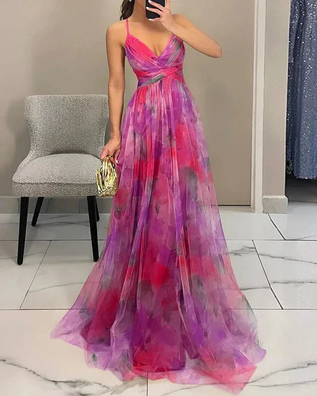 Martina™ | Vestido maxi floral encantador