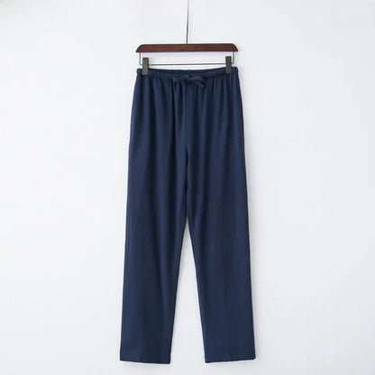 Nerea™ | Pantalón Ancho de Lino con Cordón