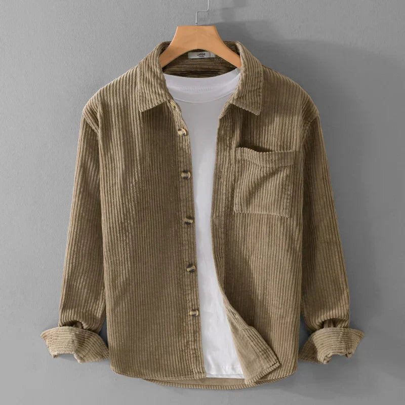 CAMISA DE VELVET A RAYAS