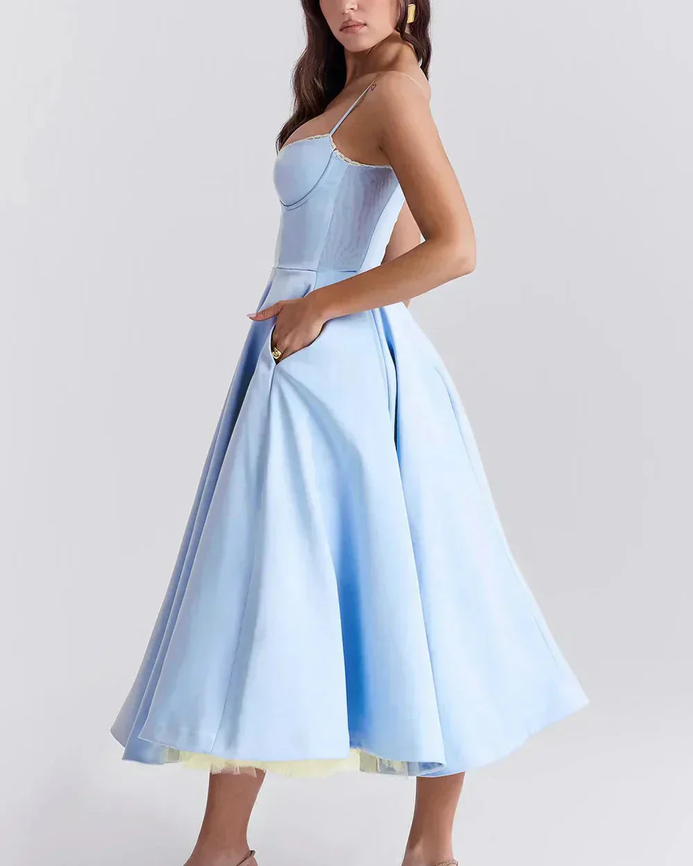 Camila™ | Vestido midi de lujo