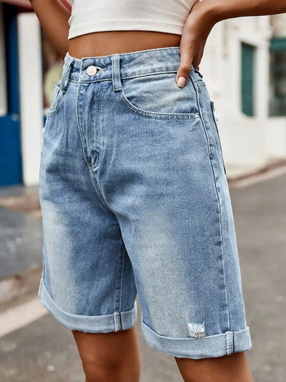 Charlotte™ | Short Bermuda Desgastado