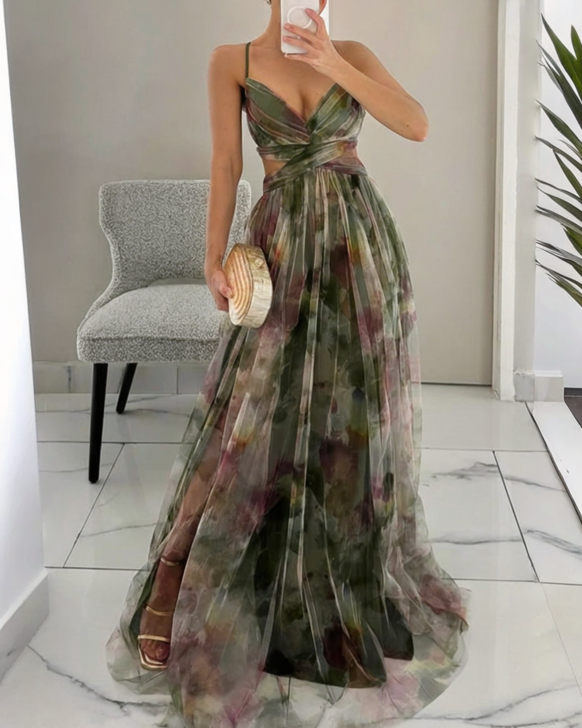 Martina™ | Vestido maxi floral encantador