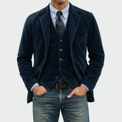 COMPLETO DE 2 PIEZAS: BLAZER Y CHALECO